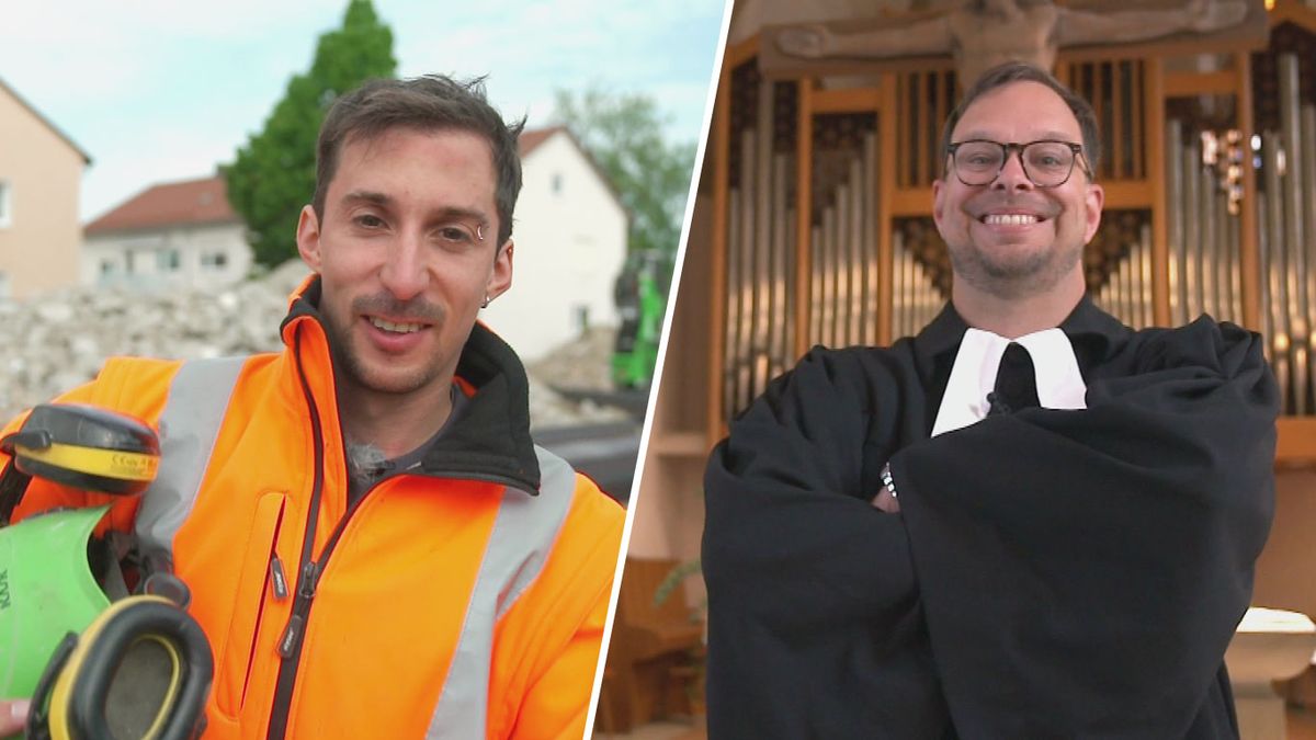 Himmel trifft auf Abgrund: Wie viel verdienen Pfarrer und Spezialtiefbauer?