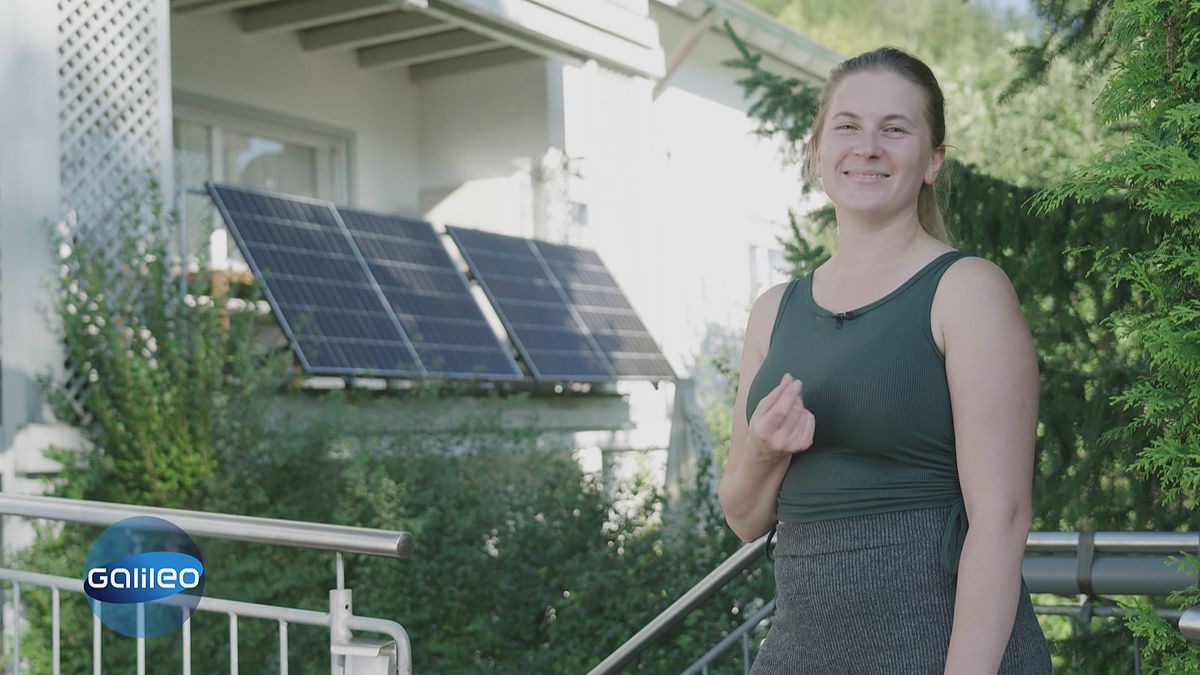 Balkonkraftwerk für Zuhause: So einfach sparen Sie Energie!