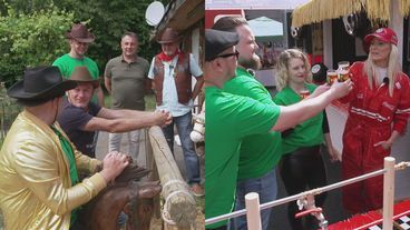 Saloon gegen Boxenstop: Ist die Cowboy-Party oder das Formel 1 Fest besser?