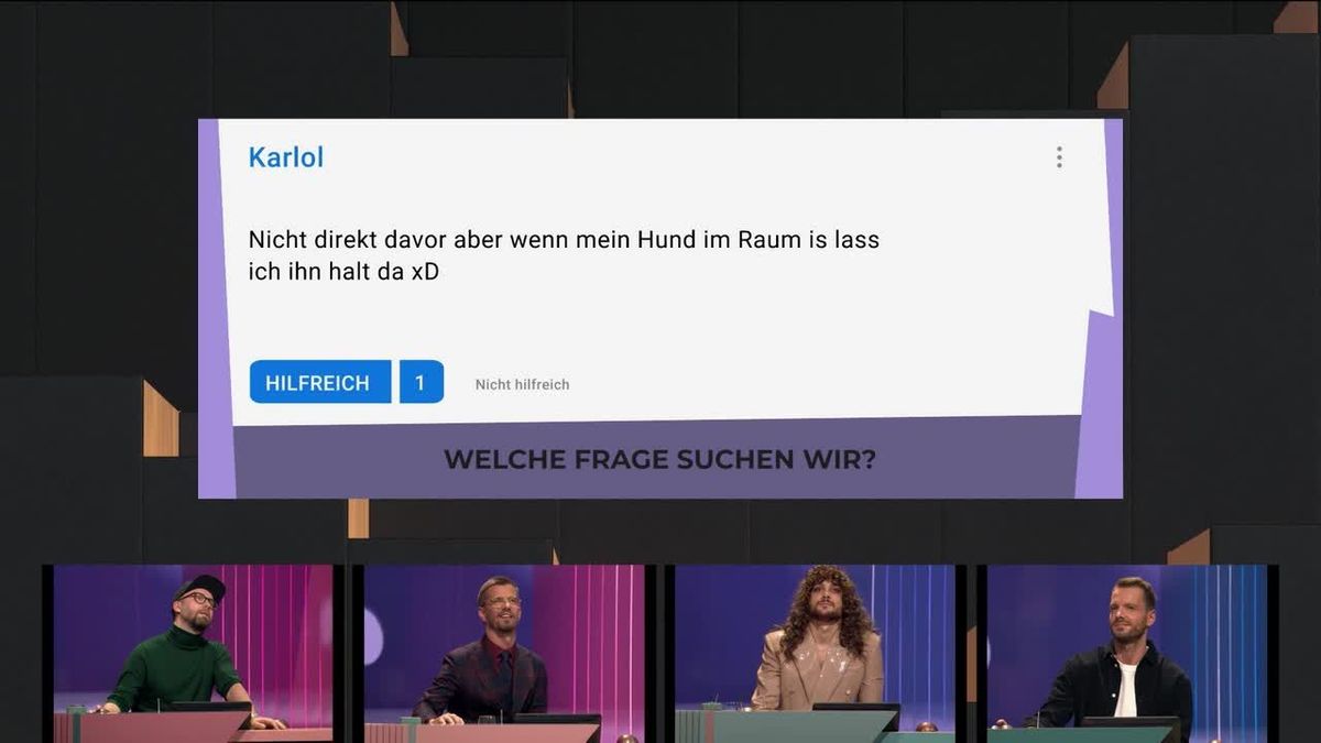 Wer stiehlt mir die Show?
