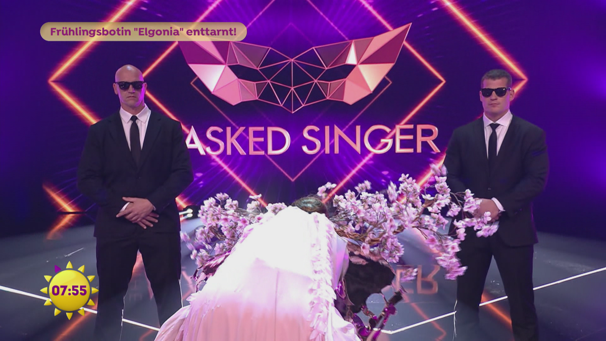 Frühlingsbotin Elgonia wird bei "The Masked Singer" enttarnt