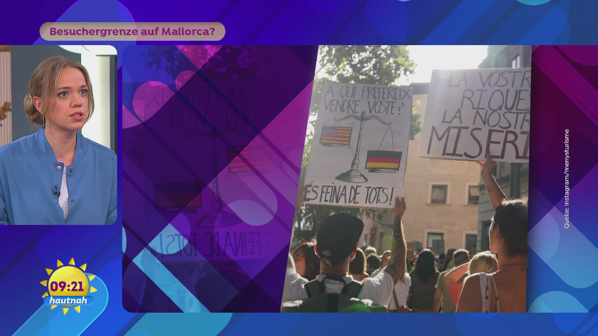 Besuchergrenze auf Mallorca