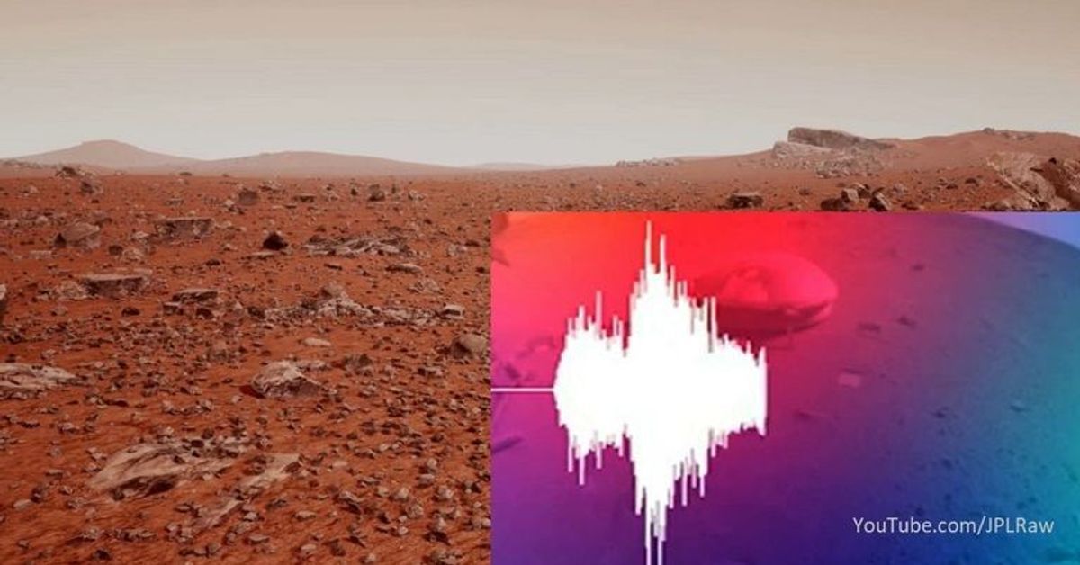 NASA-Aufnahme zeigt: So hört sich ein "Erdbeben" auf dem Mars an
