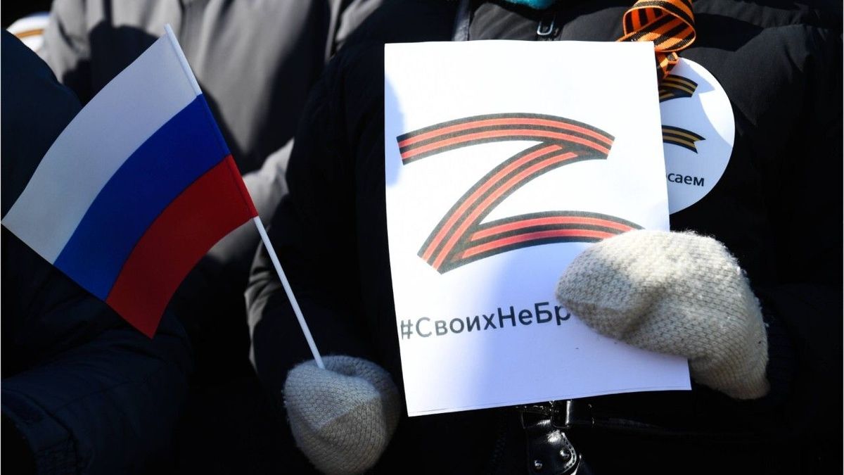 Symbol für Russlands Krieg: Das bedeutet der Buchstabe "Z"