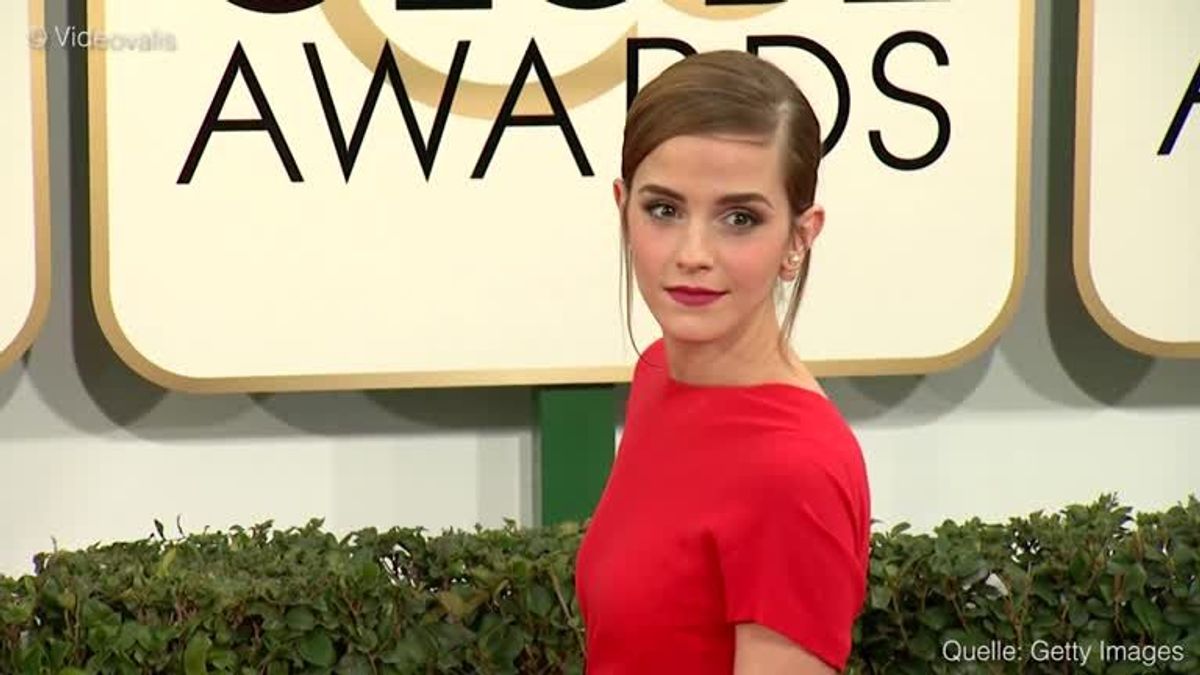 So sieht Emma Watson als "Belle" aus