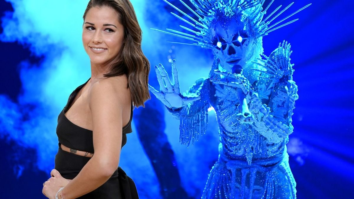 Sarah Lombardi äußert sich zu dem Skelett von "The Masked Singer"