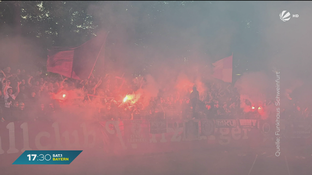 Pyrotechnik und Raketen: 22.000 Euro Geldstrafe für Würzburger Kickers