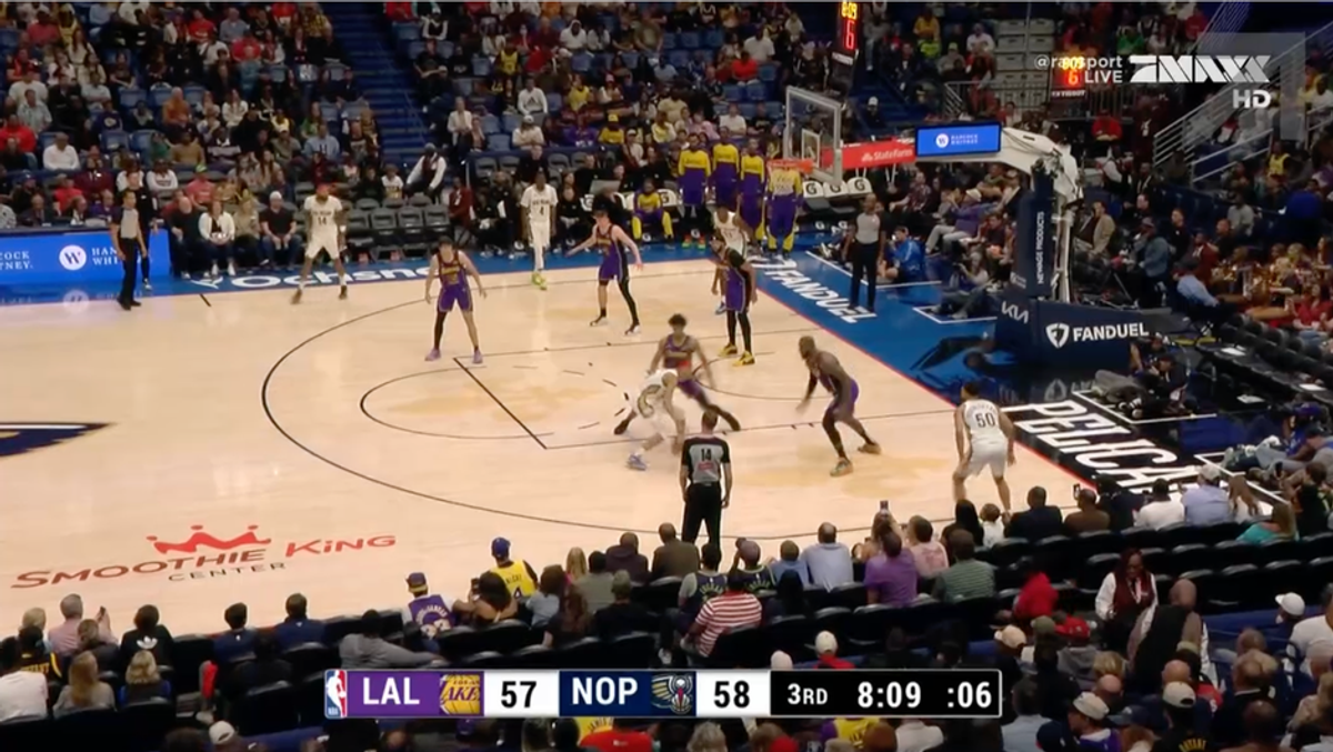 NBA: Los Angeles Lakers at New Orleans Pelicans im Relive