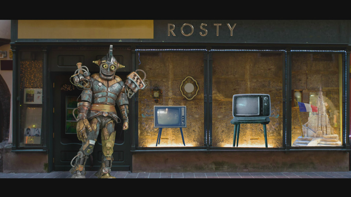 Rosty: Für was stehen das Schachbrett und das Stillleben?