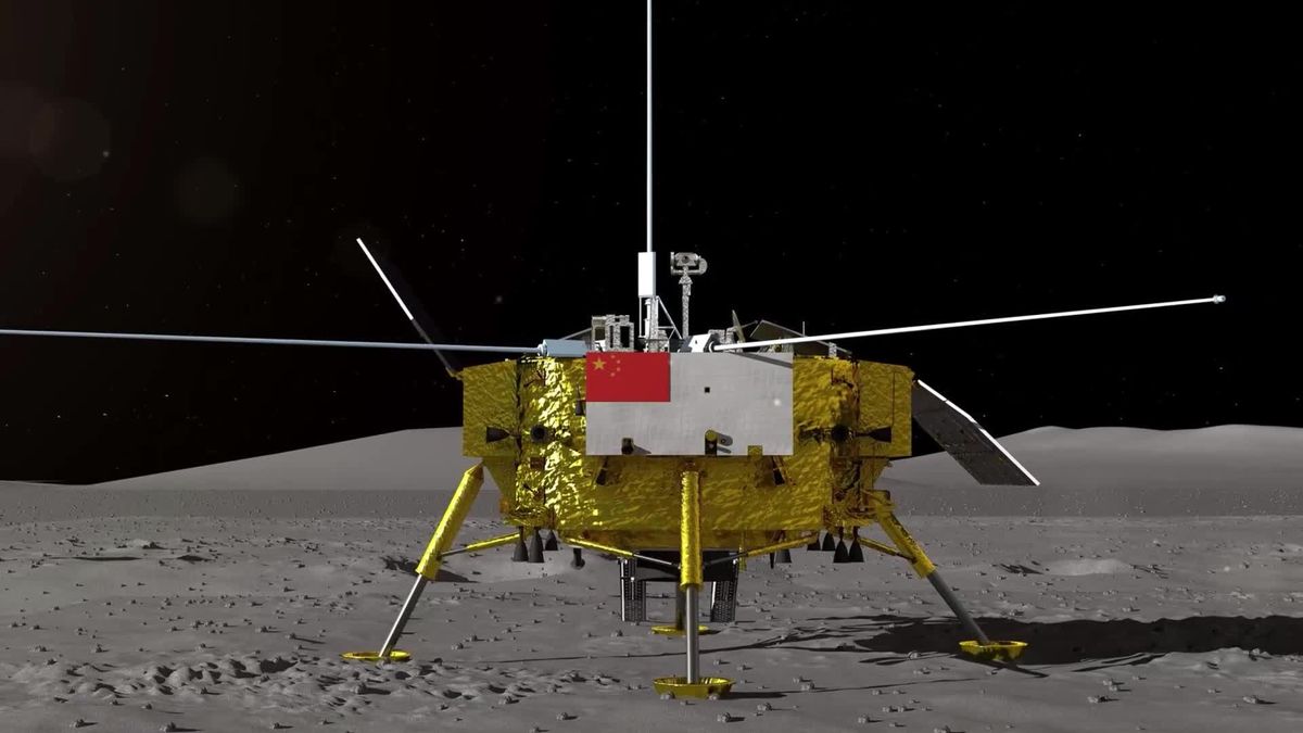 China meldet Sensation: Erste Sonde auf Rückseite des Mondes gelandet