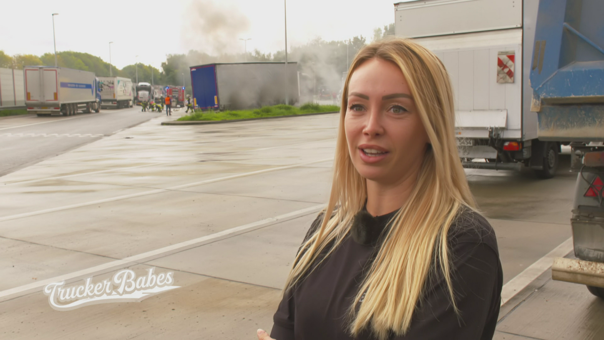 LKW Brand an der Raststätte - Julia ist genervt!