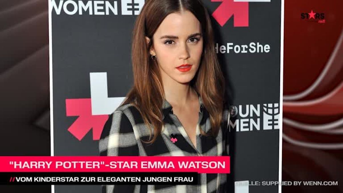 Emma Watson: Vom Kinderstar zur eleganten jungen Frau