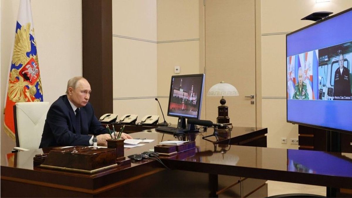 Putin stellt Hyperschall-Rakete "Zirkon" vor