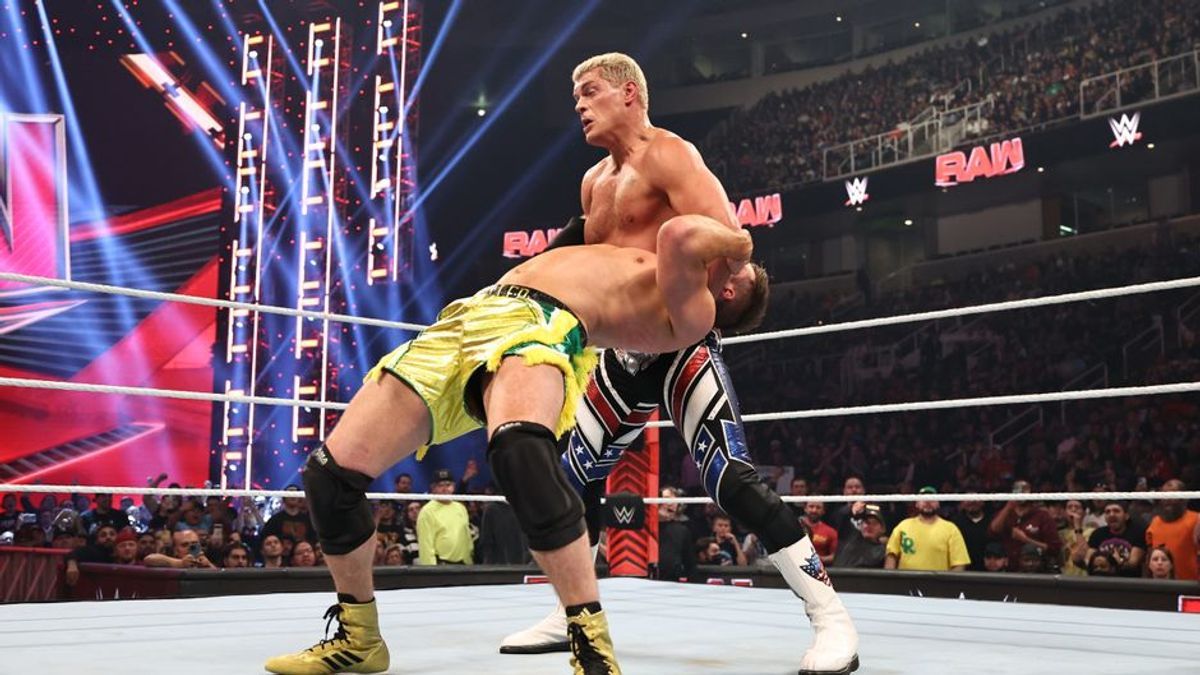 Cody Rhodes eskaliert im Match gegen Grayson Waller