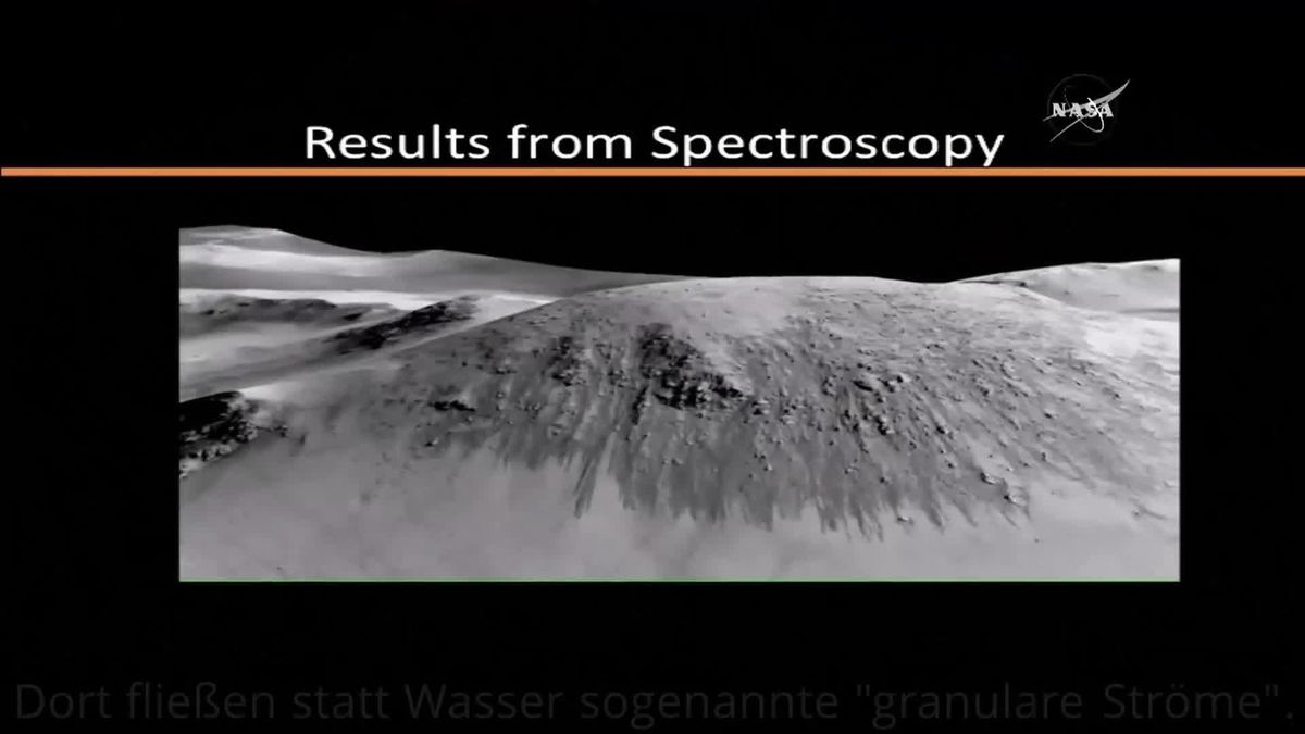 Nasa-Forscher entdecken Irrtum: Auf dem Mars fließt gar kein Wasser, sondern Sand