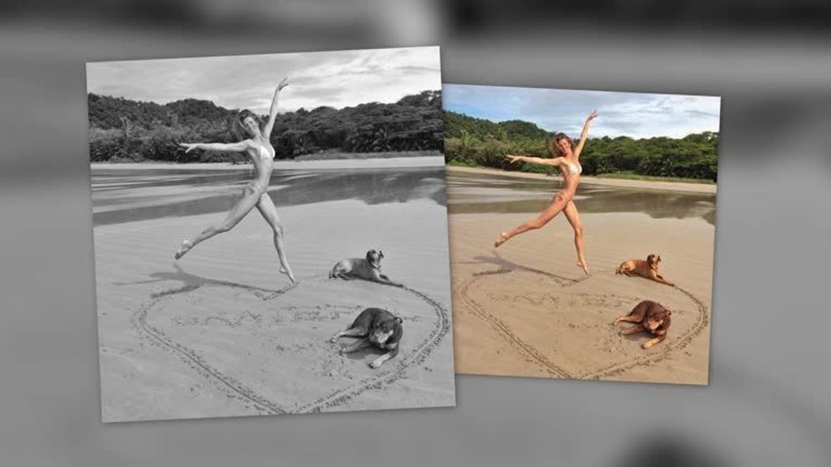 Gisele Bündchen bedankt sich mit Bikini-Foto