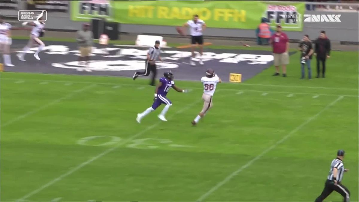 Spielszenen Frankfurt Galaxy vs. Rhein Fire (SONNTAG P7MAXX)