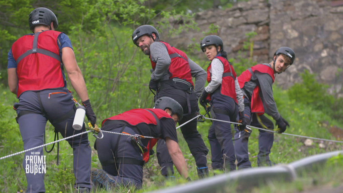 Teamchallenge: Wer zeigt Teamgeist bei den "Stairways to hell"?