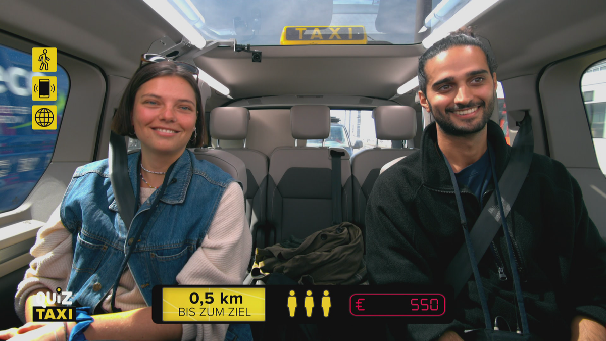 Das zweite Date im Quiz Taxi? 