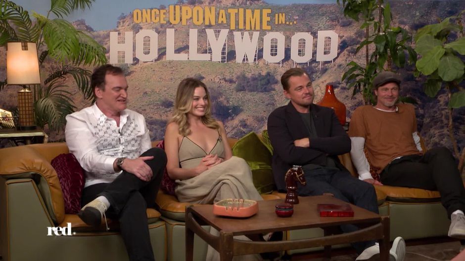 ראיון עם צוות השחקנים של Once upon a time in Hollywood