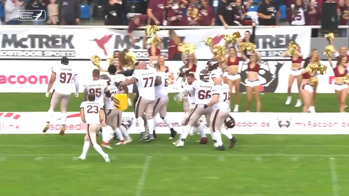 Highlights Frankfurt Galaxy vs. Rhein Fire (SONNTAG P7MAXX)