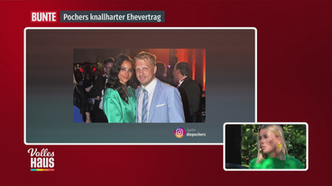 BUNTE - live: Die Pochers - Scheidung und ein knallharter Ehevertrag