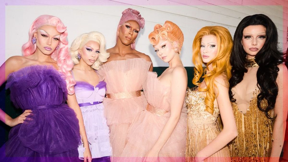 Drag-Edition! Die Models zeigen ihre schillerndste Seite