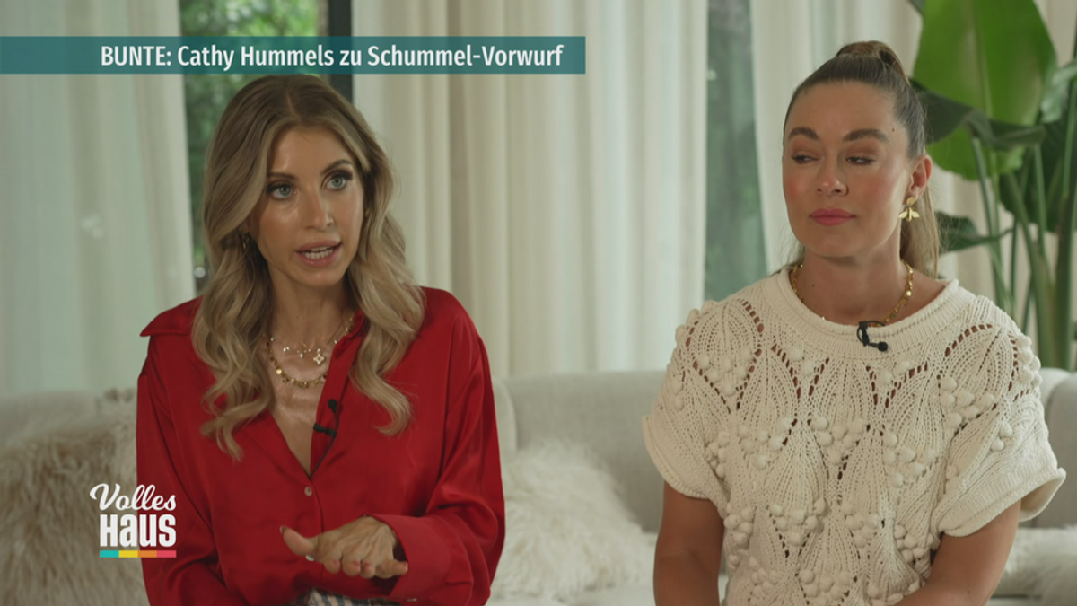 BUNTE - live: Schummel-Vorwürfe - Jetzt spricht Cathy Hummels!