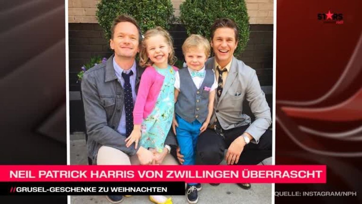 Neil Patrick Harris: Grusel-Geschenke zu Weihnachten