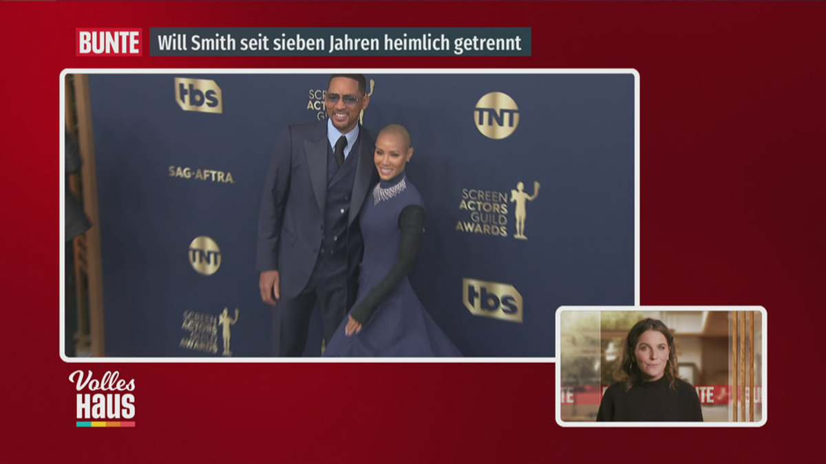 BUNTE – live: Will Smith ist bereits seit 7 Jahren von seiner Frau getrennt!
