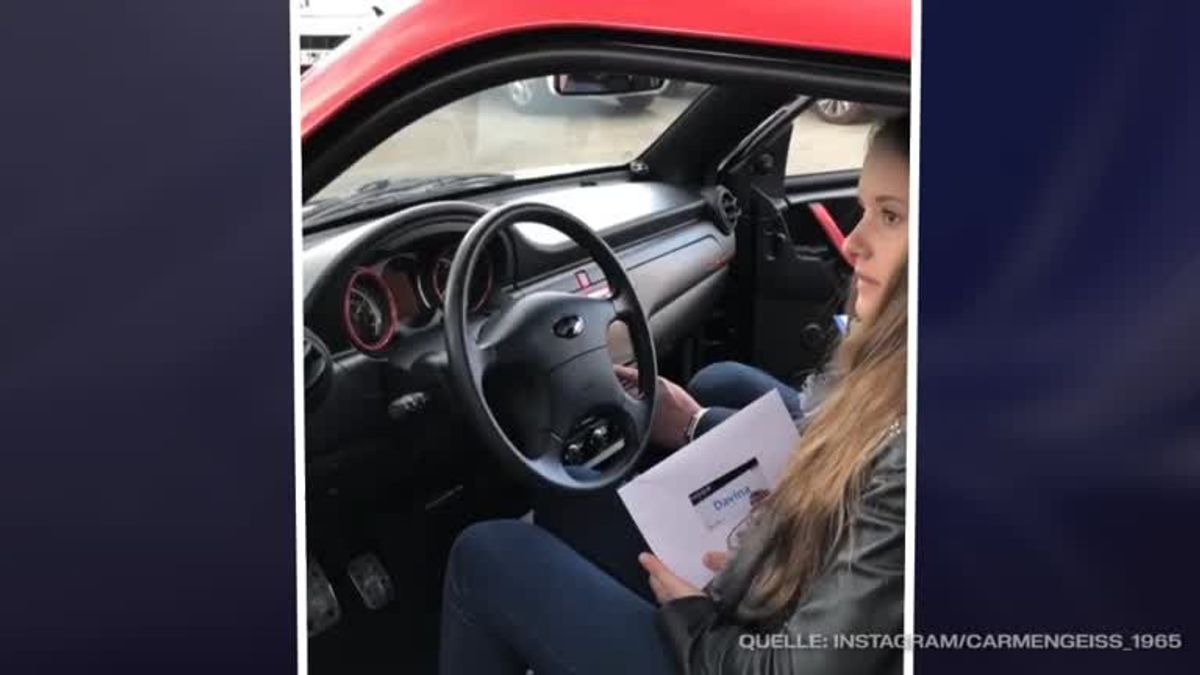 Davina Geiss (14) bekommt ihr erstes Auto - und so sieht es aus!