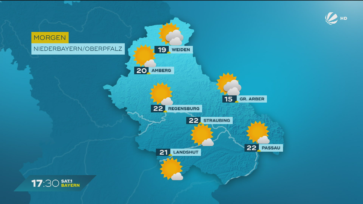 Das Bayern-Wetter vom 19.05.2025: Die letzten Ausläufer der Eisheiligen
