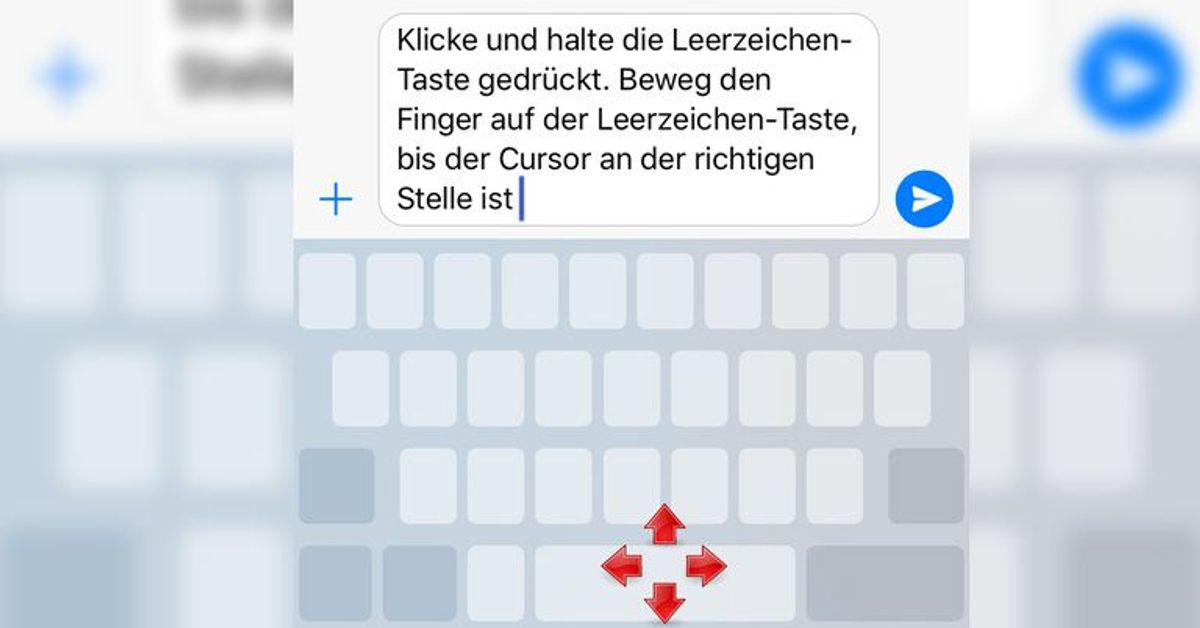 Mit diesem Trick wird das Tippen auf dem Smartphone endlich leichter