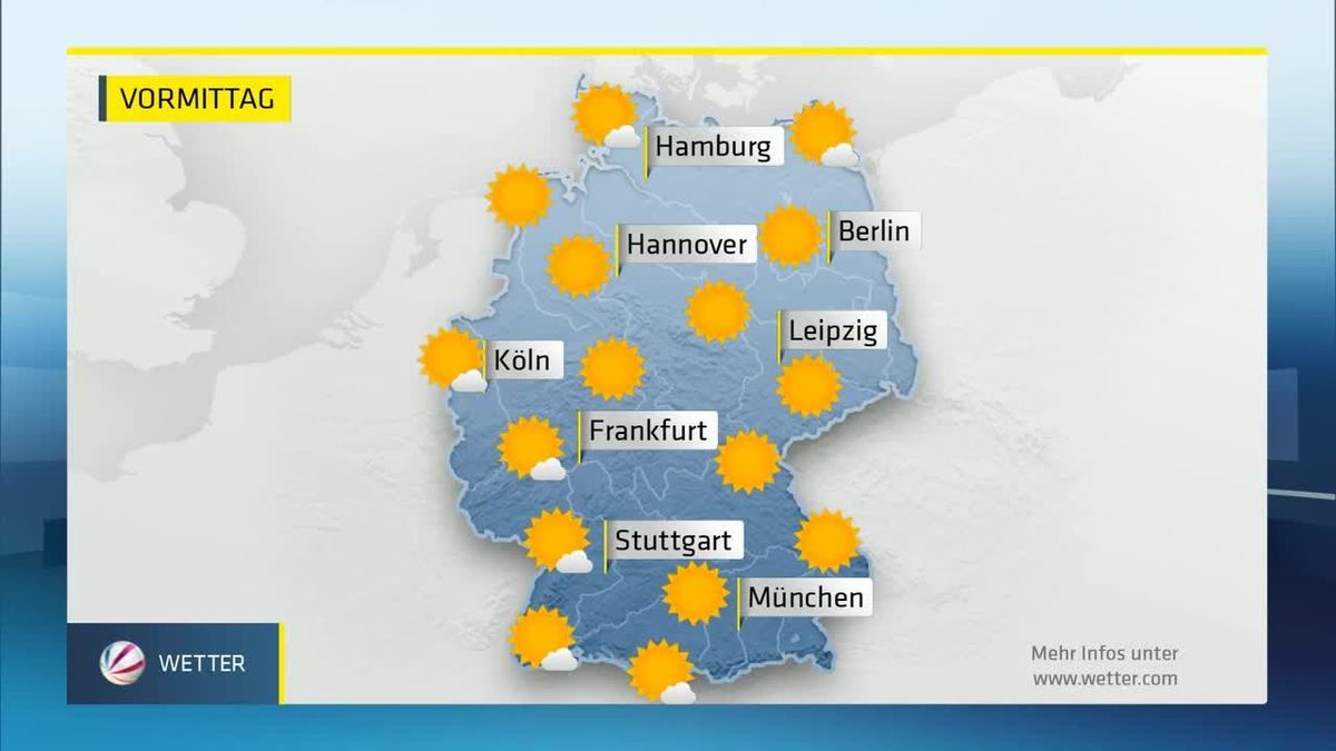 Das SAT.1-Wetter am 21.04.2016