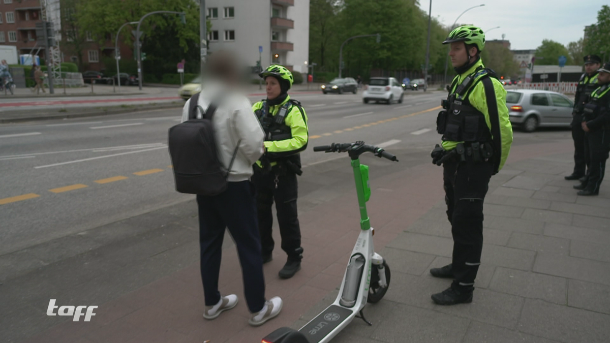 E-Scooter-Kontrollen im Hamburg