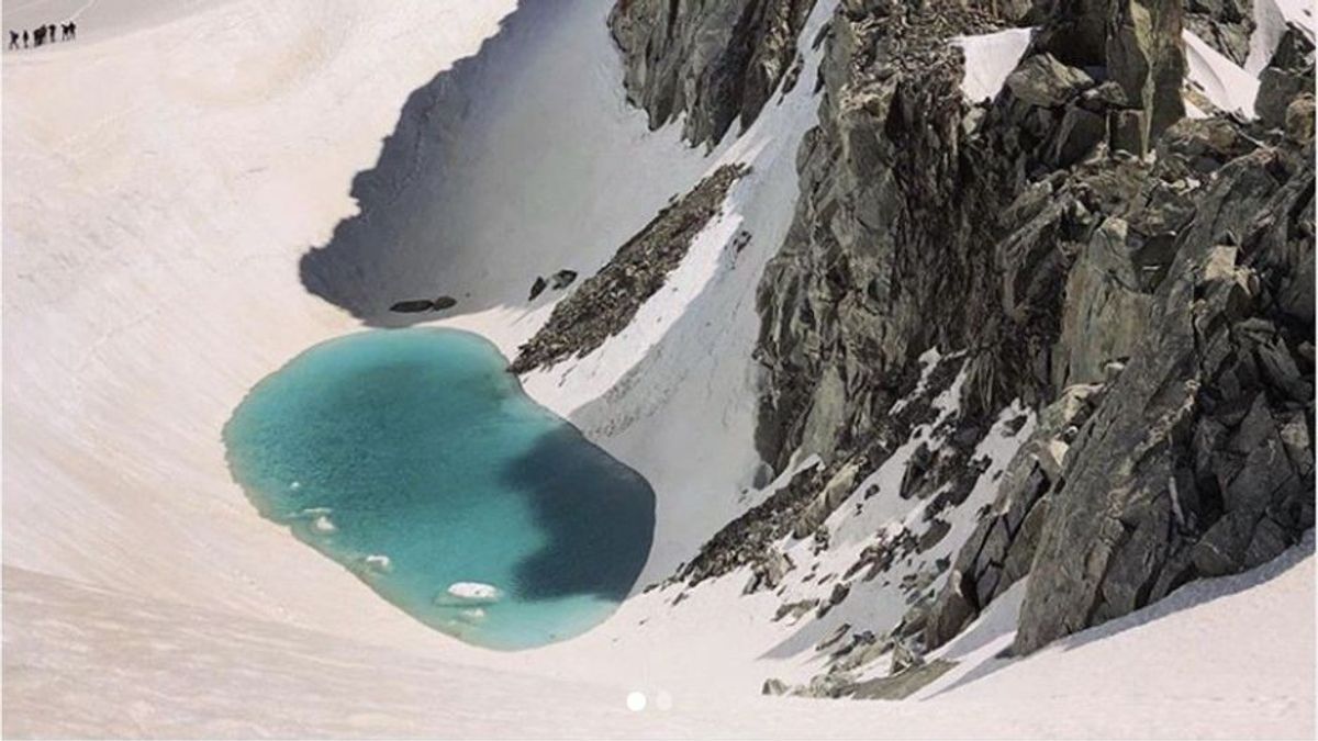 Bergsteiger macht auf dem Mont Blanc diese ungewöhnliche Entdeckung