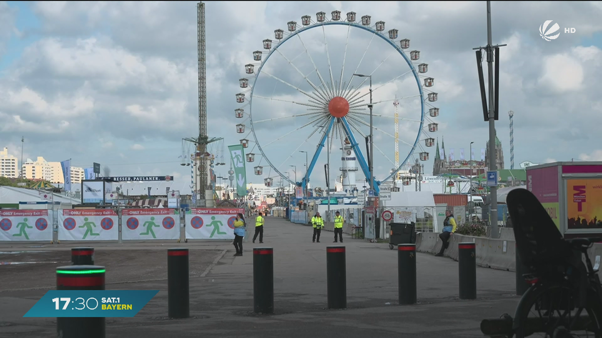 Wiesn nach Bombendrohung wieder geöffnet: Wie ist die Lage vor Ort?