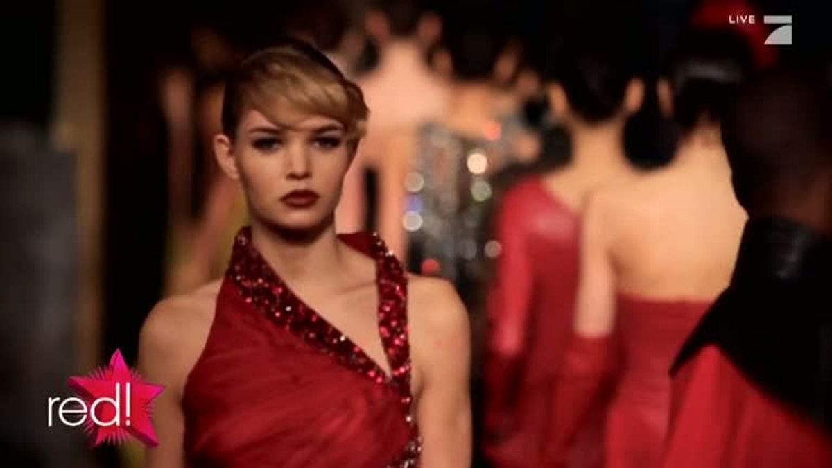 red! beim Topmodel-Finale 2012