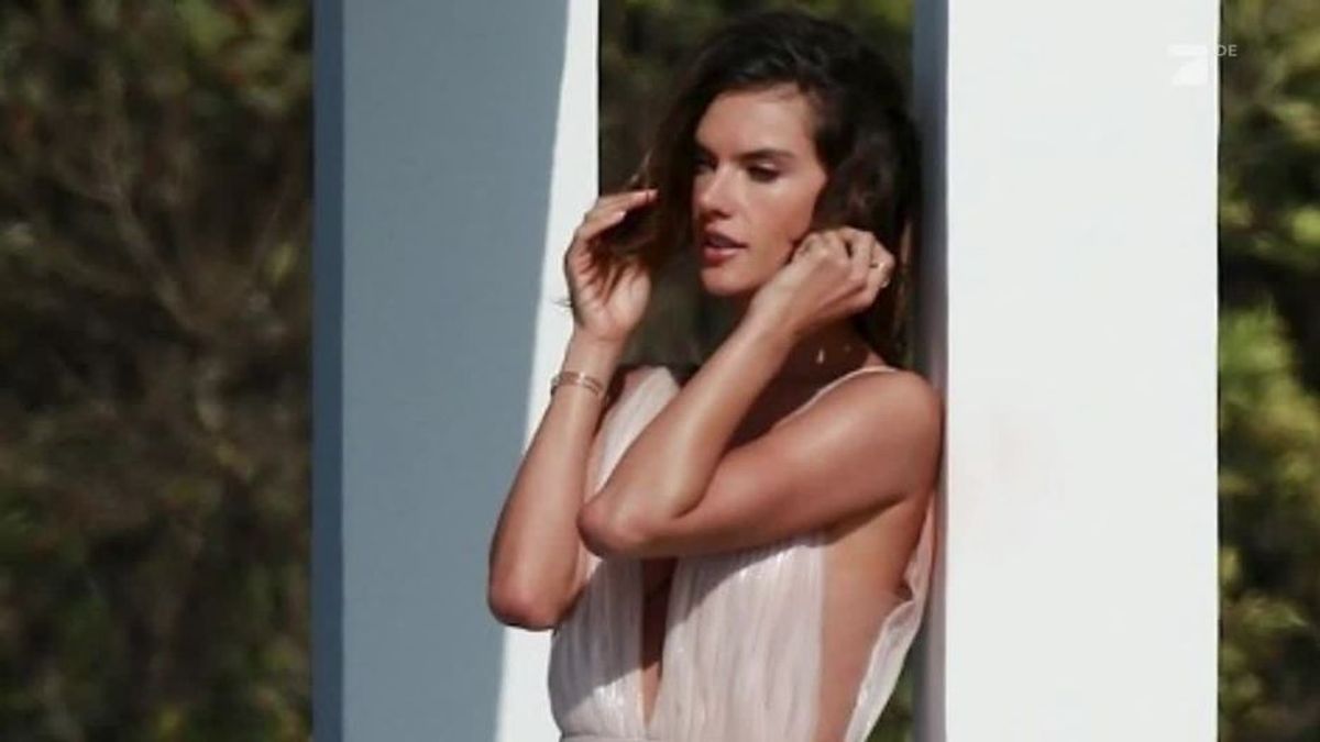 Viel Wind um Alessandra Ambrosio