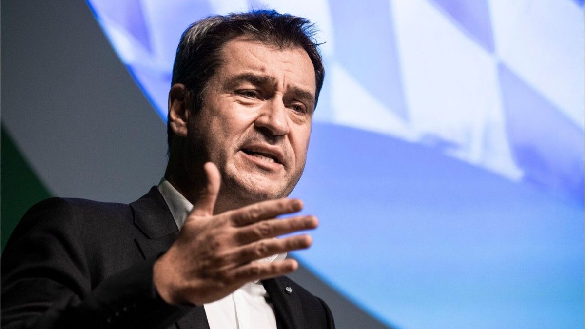 "Absoluter Ultraquatsch": Markus Söder attackiert Impfgegner und AfD