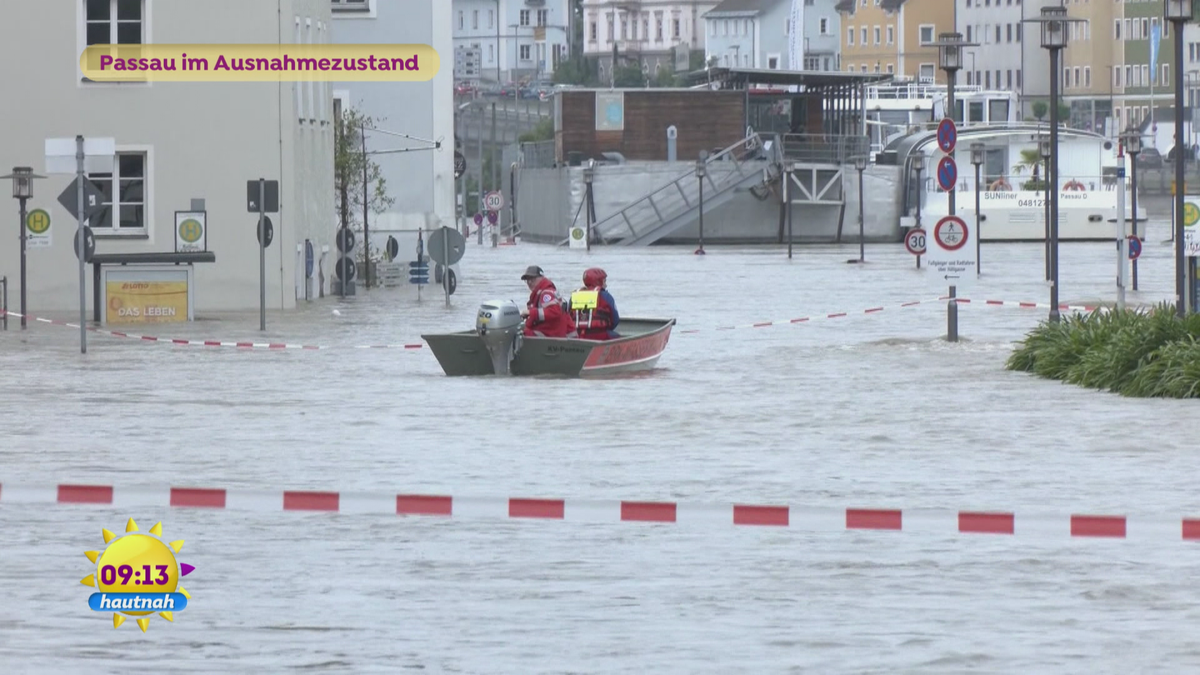 Hochwasser in Süddeutschland: Passau im Ausnahmezustand