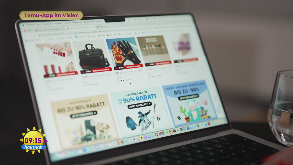 Schnäppchen-App "Temu" im Visier