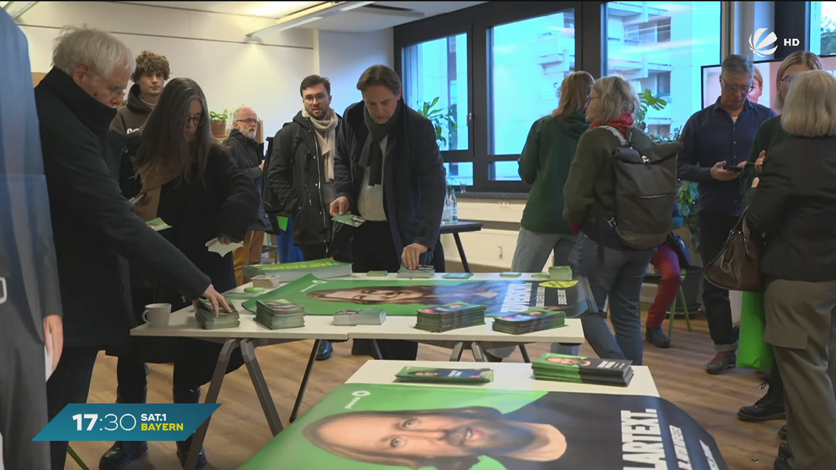 Wahlkampf-Start der Grünen: Spitzenkandidaten in München