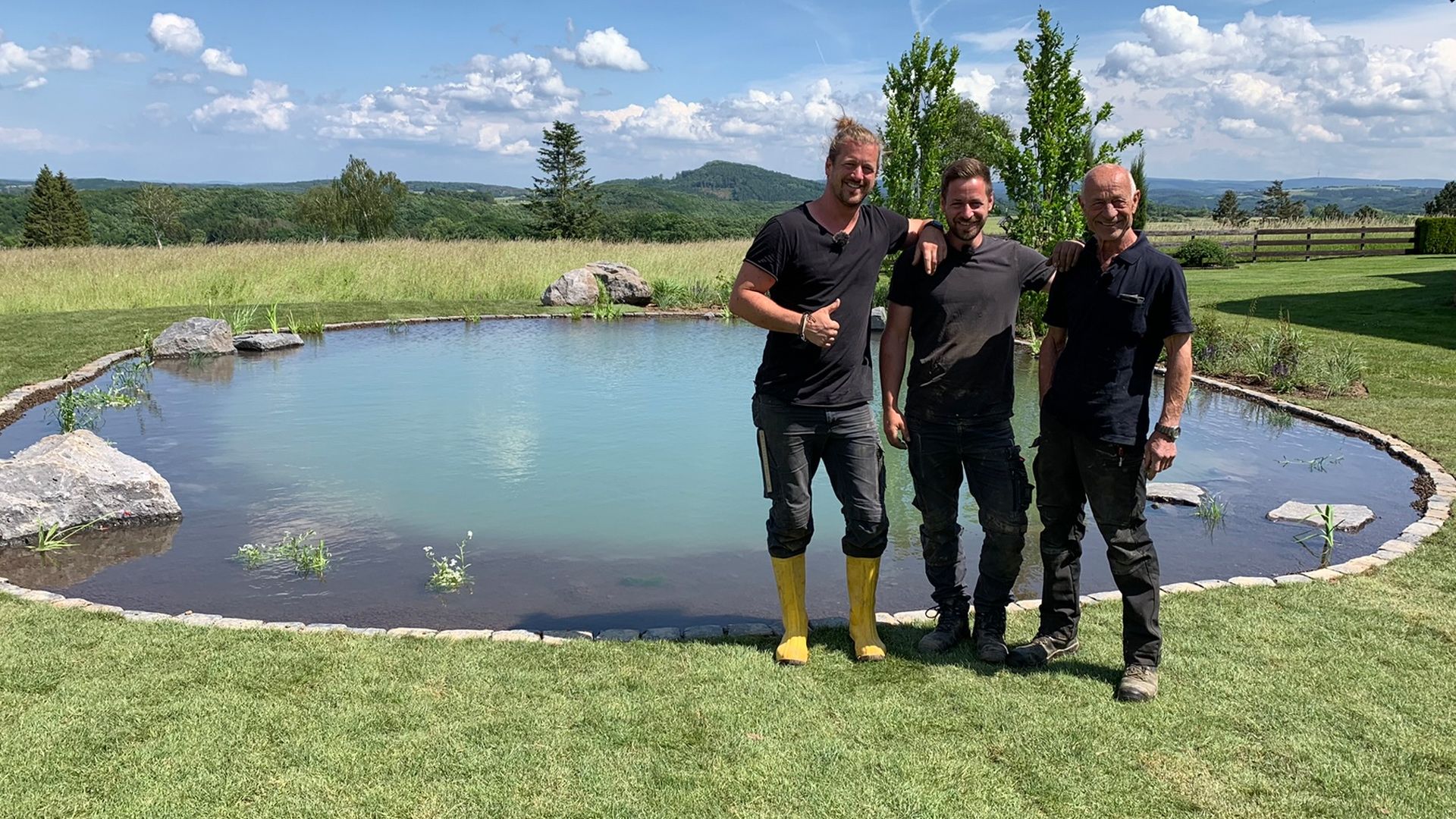 Die Poolbauer jetzt wird's nass! Staffel 1 Folge 2 Luxuspool und