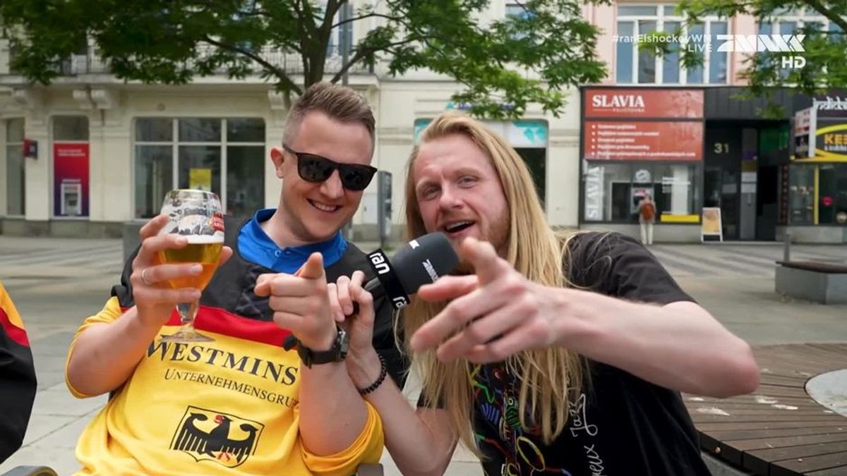 Icke on Tour: Gut gelaunte DEB-Fans in Ostrava unterwegs