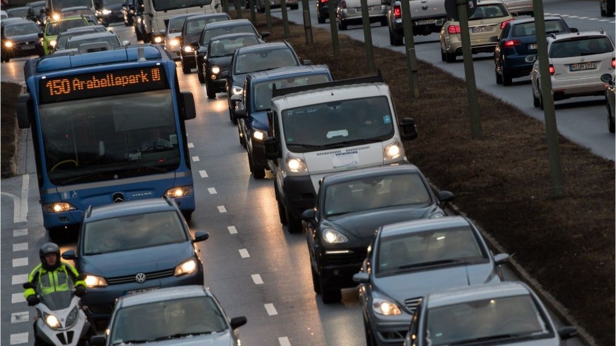 München auf Platz 1: Hier steht man am längsten im Stau