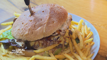 Burger mit selbst gemachten Soßen für Profi Ali Güngörmüs