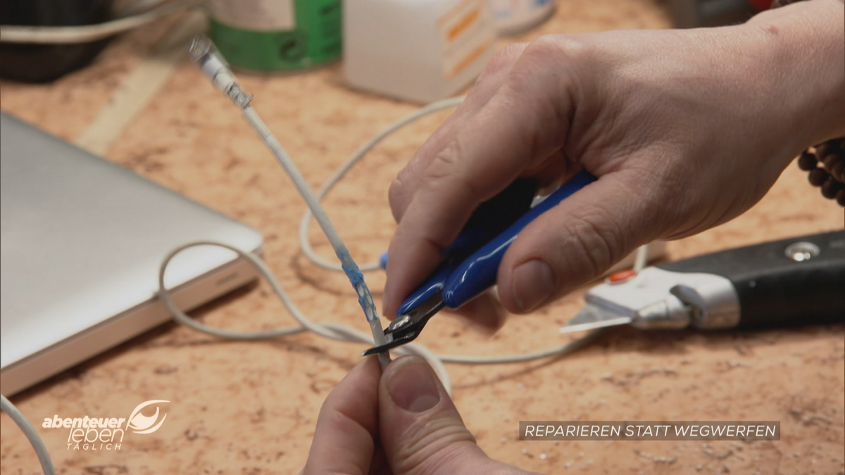 Reparieren statt wegwerfen! Der Reperator repariert kaputte Kabel 