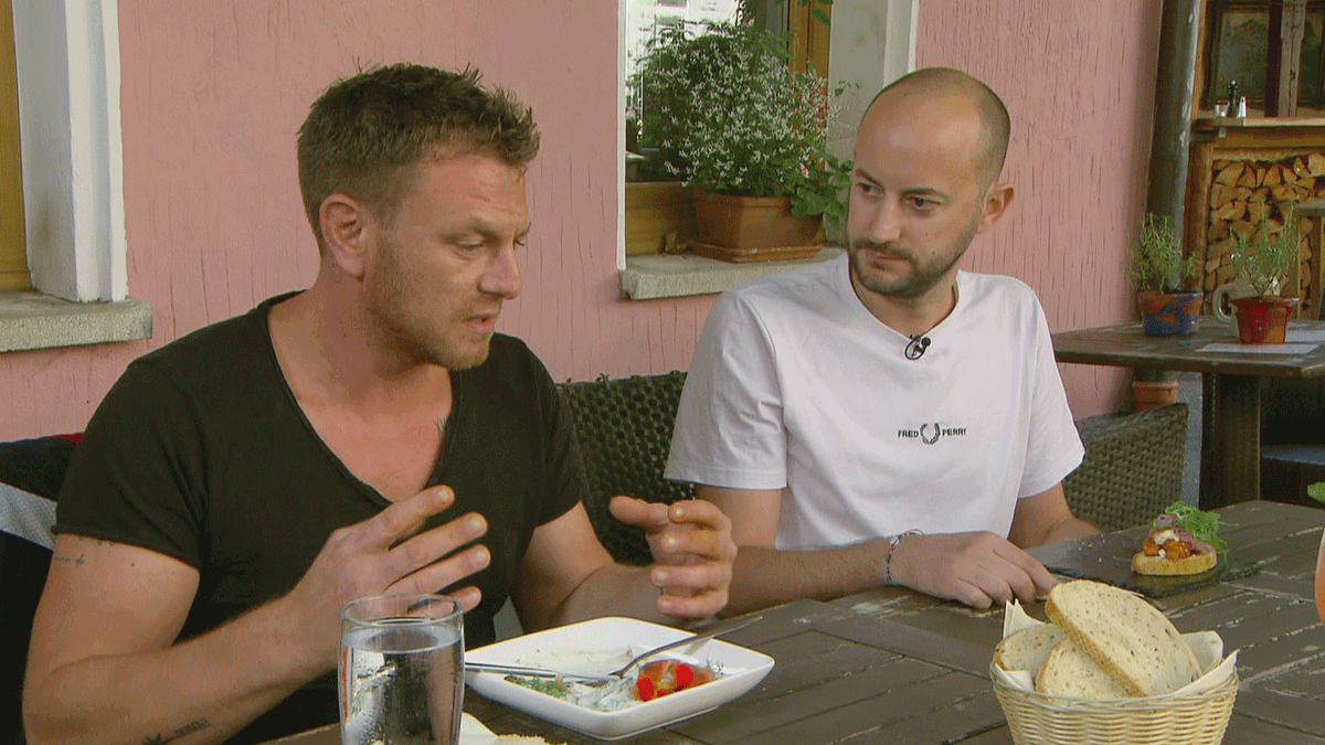 Vegane Vorspeisen im "Restaurant Paradies"