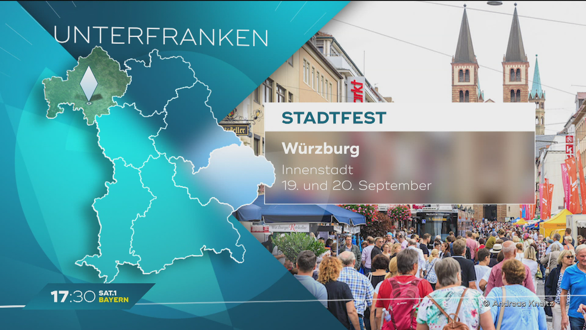 Mein Bayern erleben – Freizeittipps: Stadtfest bis Altstadtnacht